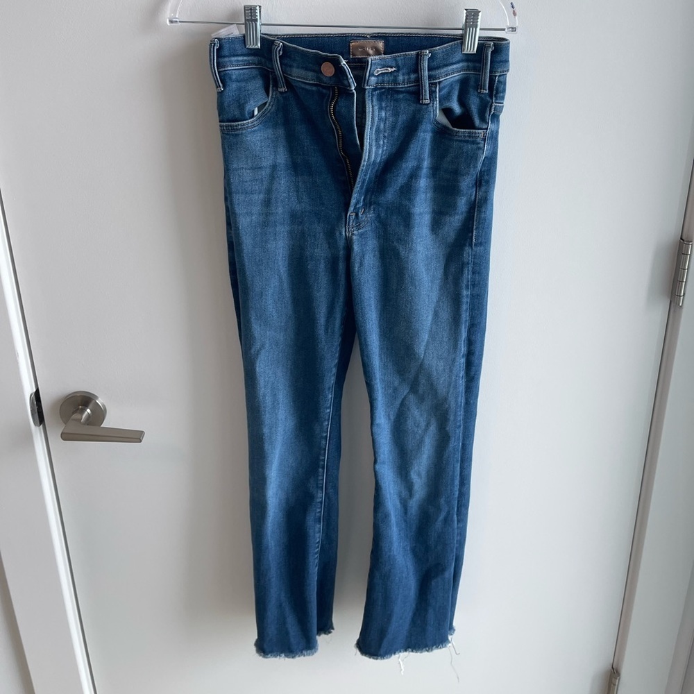 Mother The Hustler Ankle Frey Jeans